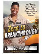 Couverture du livre « Zero to Breakthrough » de Armour Vernice aux éditions Penguin Group Us