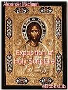Couverture du livre « Expositions of Holy Scripture » de Alexander Maclaren aux éditions Ebookslib