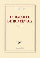 Couverture du livre « La bataille de Roncevaux » de Eugene Green aux éditions Gallimard