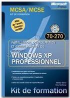 Couverture du livre « Windows xp pro ; examen mcsa et mcse 70-270 » de Walter Glenn aux éditions Microsoft Press