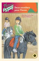 Couverture du livre « Flocon un amour de poney ! deux cavaliers pour Flocon ! » de Genevieve Lecourtier et Ginette Hoffmann aux éditions Oslo