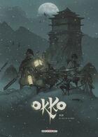 Couverture du livre « Okko : coffret vol.2 : Tomes 3 et 4 : le cycle de la terre » de Hub aux éditions Delcourt