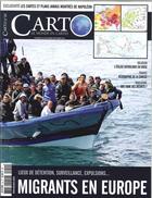 Couverture du livre « Carto n 50 - l'accueil des migrants en europe - novembre - decembre 2018 » de  aux éditions Carto