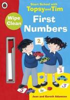 Couverture du livre « Start School With Topsy And Tim: Wipe Cleans First Numbers » de Jean Adamson aux éditions Ladybird