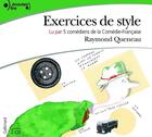 Couverture du livre « Exercices de style » de Raymond Queneau aux éditions Epagine