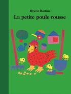 Couverture du livre « La petite poule rousse » de Byron Barton aux éditions Ecole Des Loisirs