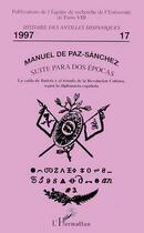 Couverture du livre « Suite para dos epocas (texte en espagnol) » de De Paz-Sanchez M. aux éditions Editions L'harmattan