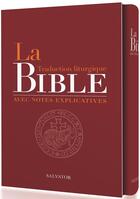 Couverture du livre « Bible AELF commentée version Deluxe » de Aelf aux éditions Salvator