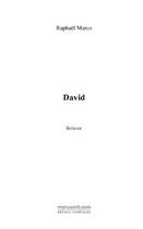 Couverture du livre « David » de Raphael Marco aux éditions Editions Le Manuscrit