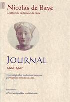 Couverture du livre « Journal t.1 ; 1400-1401 » de Nicolas De Baye aux éditions Paleo