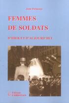 Couverture du livre « Femmes de soldats d'hier et d'aujourd'hui » de Jean Delaunay aux éditions Christian
