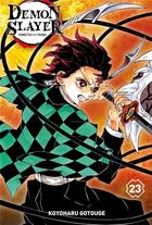 Couverture du livre « Demon slayer Tome 23 » de Koyoharu Gotoge aux éditions Panini