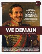 Couverture du livre « WE DEMAIN t.21 ; Facebook, Google, Amazon ; il faut démanteler leurs empires » de We Demain aux éditions We Demain