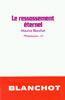 Couverture du livre « Le Ressassement Ternel » de Marcel Blanchot aux éditions Archives Contemporaines