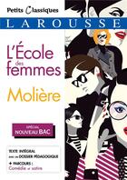 Couverture du livre « L'Ecole des femmes » de Moliere aux éditions Larousse