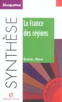 Couverture du livre « La France Des Regions » de Daniel Noin aux éditions Armand Colin