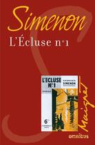 Couverture du livre « L'écluse n°1 » de Georges Simenon aux éditions Omnibus