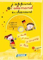 Couverture du livre « J'apprends l'allemand en chantant » de Michiyo Deruelles aux éditions Assimil
