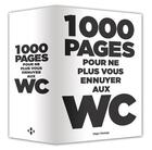 Couverture du livre « 1000 pages pour ne plus vous ennuyer aux w.c. » de Annie Pastor aux éditions Desinge Hugo Cie