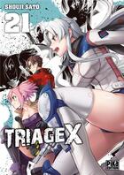 Couverture du livre « Triage X Tome 21 » de Shouji Sato aux éditions Pika