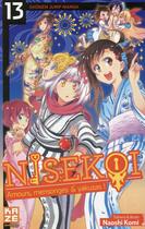 Couverture du livre « Nisekoi - amours, mensonges et yakusas ! t.13 » de Naoshi Komi aux éditions Crunchyroll