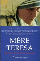 Couverture du livre « Mère Teresa » de  aux éditions Saint Augustin