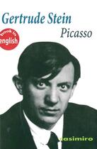 Couverture du livre « Picasso » de Gertrude Stein aux éditions Casimiro