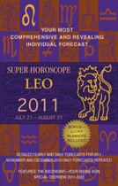 Couverture du livre « Leo (Super Horoscopes 2011) » de Beim Margarete aux éditions Penguin Group Us