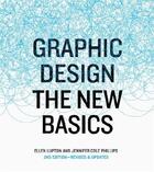 Couverture du livre « Graphic design the new basics, revised and updated (hardback) » de Ellen Lupton aux éditions Princeton Architectural