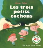 Couverture du livre « Les trois petits cochons » de Olivier Tallec et Felix Le Bars aux éditions Gallimard-jeunesse