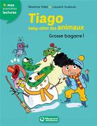 Couverture du livre « Tiago, baby-sitter des animaux t.5 ; grosse bagarre ! » de Severine Vidal et Laurent Audouin aux éditions Magnard