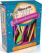 Couverture du livre « Mon p'tit kit scoubidous ; coffret » de Francine Fittes aux éditions Fleurus