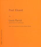 Couverture du livre « Paul eluard - p1 - ne » de Parrot/Marcenac aux éditions Seghers