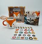 Couverture du livre « Mon atelier mug cake + stickers : renard » de  aux éditions I2c