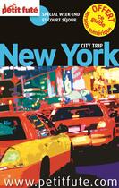 Couverture du livre « GUIDE PETIT FUTE ; CITY TRIP ; New York (édition 2013) » de  aux éditions Le Petit Fute