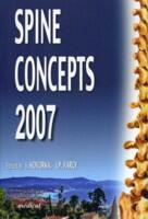 Couverture du livre « Spine concepts 2007 » de Hovorka Istvan aux éditions Sauramps Medical