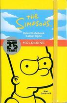 Couverture du livre « Carnet the Simpson poche jaune ligné édition limitée » de Moleskine aux éditions Moleskine