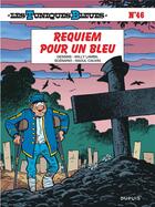 Couverture du livre « Les Tuniques Bleues Tome 46 : requiem pour un bleu » de Cauvin/Lambil aux éditions Dupuis