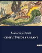 Couverture du livre « GENEVIÈVE DE BRABANT » de De Stael Madame aux éditions Culturea