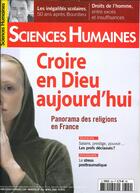 Couverture du livre « Sciences humaines n 324 croire en dieu aujourd'hui » de  aux éditions Sciences Humaines