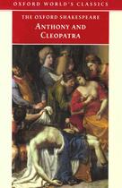 Couverture du livre « Anthony and cleopatra » de William Shakespeare aux éditions Oxford Up Elt