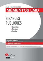 Couverture du livre « Finances publiques 2014-2015 » de Stephanie Damarey aux éditions Gualino Editeur