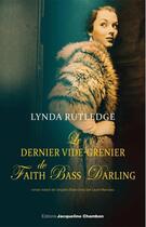 Couverture du livre « Le dernier vide-grenier de Faith Bass Darling » de Lynda Rutledge aux éditions Ditions Actes Sud
