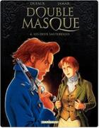 Couverture du livre « Double masque Tome 4 : les deux sauterelles » de Jean Dufaux et Martin Jamar aux éditions Dargaud