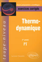 Couverture du livre « THERMODYNAMIQUE ; PT » de Lucienne Chiaruttini aux éditions Ellipses