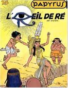 Couverture du livre « Papyrus Tome 18 : l'oeil de Ré » de Lucien De Gieter aux éditions Dupuis