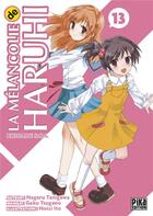 Couverture du livre « La mélancolie de Haruhi ; Brigade S.O.S. Tome 13 » de Nagaru Tanigawa et Noizi Ito et Gaku Tsugano aux éditions Pika