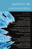Couverture du livre « QUESTIONS DE COMMUNICATION Tome 31 » de Julien Longhi aux éditions Pu De Nancy