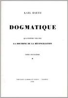 Couverture du livre « Dogmatique barth t.20 » de  aux éditions Labor Et Fides