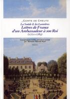 Couverture du livre « Lettres de France d'un ambassadeur à son roi 1771-1783 » de Gustav Philip Creutz aux éditions Michel De Maule